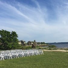 Beachfront Wedding Reception at the Sandy Hook Chapel in Sandy Hook NJ